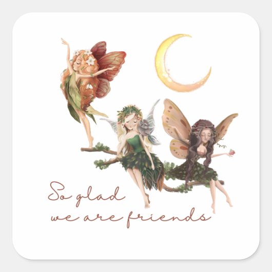 Fairy Friends Stickers (Voorkant)