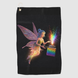 Fairy Fun Wipe Golf Towel Golfhanddoek