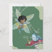 Fairy Gang Party Anniversaire Carte d'invitation (Dos)