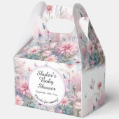 Fairy Garden Baby shower Bedankdoosjes (Voorkant)