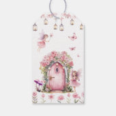 Fairy Garden Baby shower dank u Cadeaulabel (Achterkant)