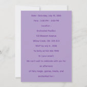 Fairy Garden Birthday Invitation (Dos)