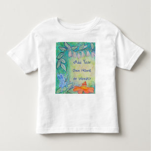 Fairy Garden Flower Imaginaire Art Custom T-Shirt