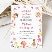 Fairy Garden Flutter & Twirl Verjaardag Kaart