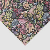 Fairy Garden Gardening Flower Gardens Fairies Tissuepapier (Detail)