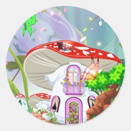 Fairy garden sticker