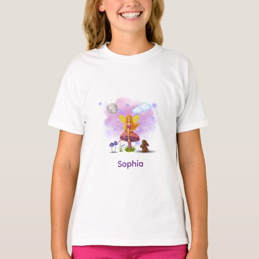 Fairy Garden Tshirt Birthday Gift (Devant)