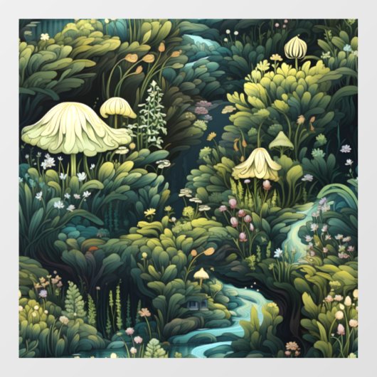 Fairy Garden Venster Cling Raamsticker (Vel)