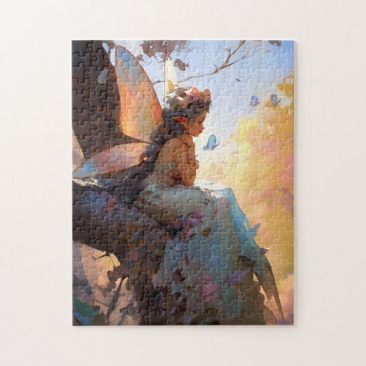 Fairy Girl Fantasy Art Legpuzzel (Verticaal)