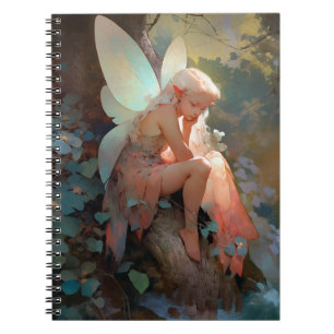Fairy Girl Fantasy Art Notitieboek