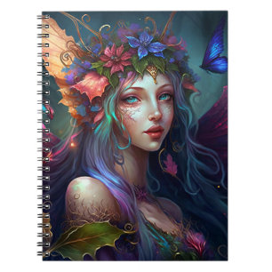 Fairy Girl Fantasy Art Notitieboek
