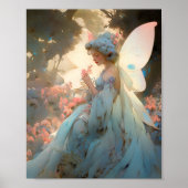 Fairy Girl Fantasy Art Poster (Voorkant)