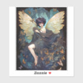 Fairy Girl Fantasy Art Sticker (Vel)