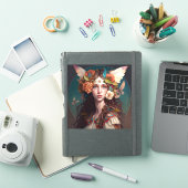 Fairy Girl Fantasy Art Sticker (iPad Cover)