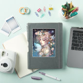 Fairy Girl Fantasy Art Sticker (iPad Cover)
