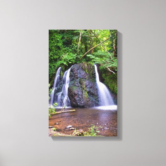Fairy Glen waterfall, Rosemarkie, Canvas print (Voorkant)