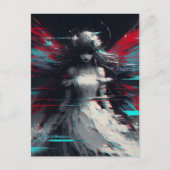 Fairy Glitch Briefkaart (Voorkant)