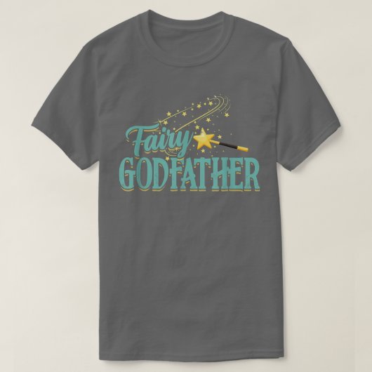 Fairy Godfather Magical Imaginal Beer Fiction Fa T-shirt (Design voorkant)
