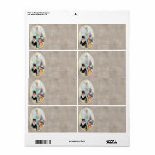 Fairy Godmère Avery Étiquette (Feuille entière)