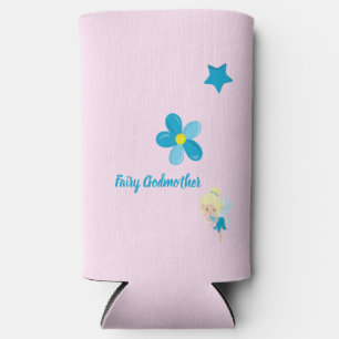 Fairy Godmoeder Custom Text and Flowers