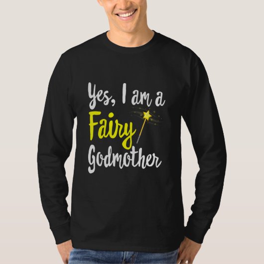 Fairy Godmoeder Magic Wand Mama Mijn Fantasy T-shirt (Voorkant)