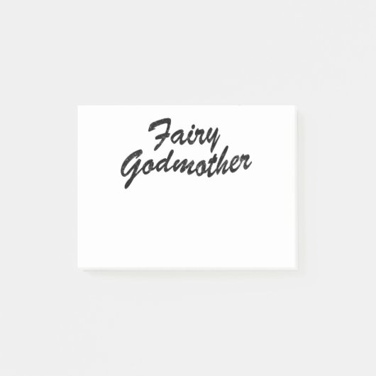 Fairy Godmoeder Post-it® Notes (Voorkant)