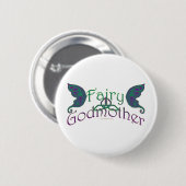 Fairy Godmother Design spelden en Buttonnen Ronde Button 5,7 Cm (Voorkant /achterkant)