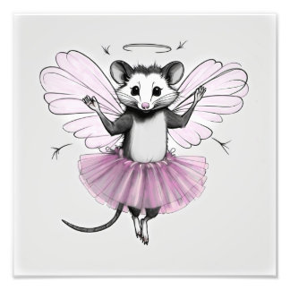 Fairy Godmother Mouse Poster