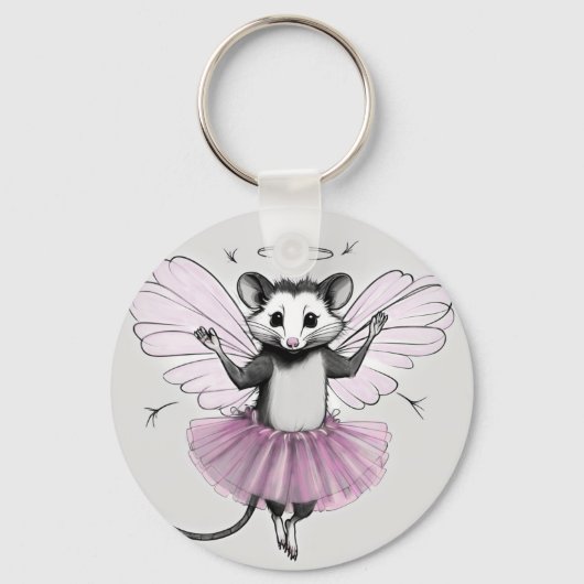 Fairy Godmother Mouse Sleutelhanger (Voorkant)