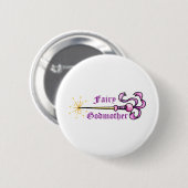 FAIRY GODMOTHER RONDE BUTTON 5,7 CM (Voorkant /achterkant)