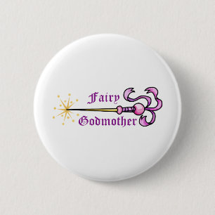 FAIRY GODMOTHER RONDE BUTTON 5,7 CM