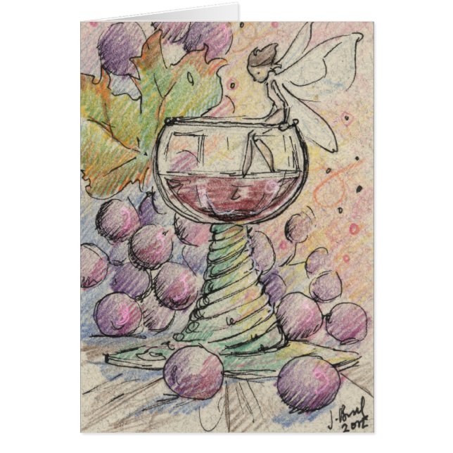 Fairy Good Wine Card (Voorkant)