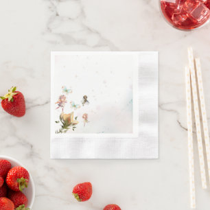 Fairy grillige tuin papieren servetten