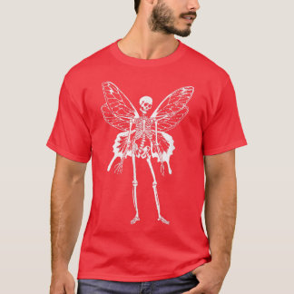 Fairy Grunge Skeleton Angel Cottcore Fairycore T-shirt