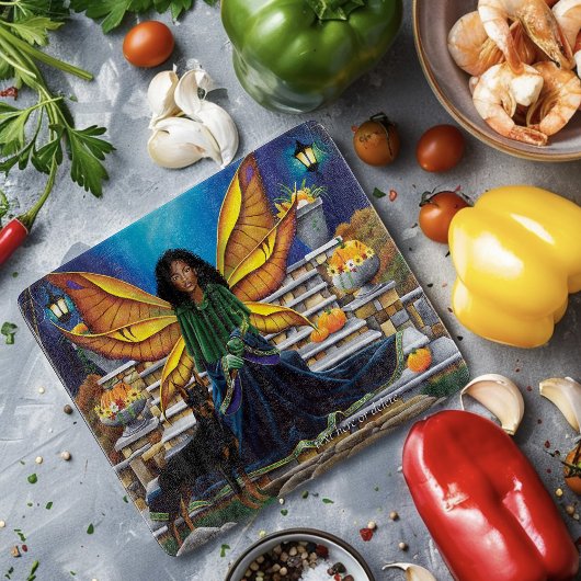 Fairy Guardian Doberman Hond Snijplank