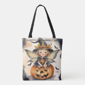 Fairy Halloween gepersonaliseerd Snoep Draagtas (Achterkant)