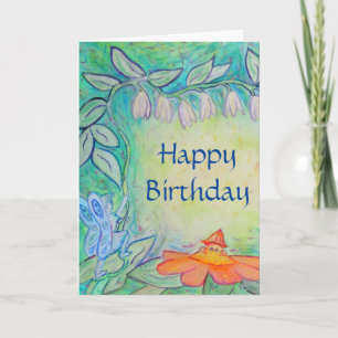 Fairy Happy Birthday Wenskaart Kaart