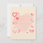 Fairy Happy We zijn vrienden Kinder Valentijnsdag (Achterkant)