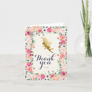 Fairy Hartelijk dank Bedankkaart