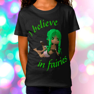 Fairy: Ik geloof in feiries T-Shirt voor meisjes
