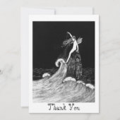 Fairy in Fairyland kunst Bedankkaart (Voorkant)