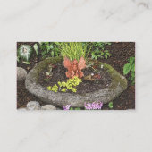 Fairy In Garden Nature Art Carte de visite (Dos)