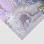 Fairy in haar kleine wereld tissuepapier (Detail)