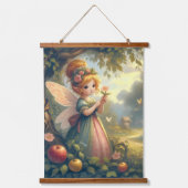 Fairy In The Garden Hangend Wandkleed (Voorkant)