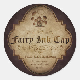 Fairy Ink Pet Apothecary Ronde Sticker