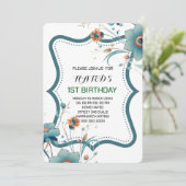 Fairy Invitations pour le premier anniversaire, ,I (Debout devant)