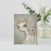 Fairy Jackalope - imaginaire fairy art carte posta (Debout devant)