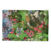 Fairy Kingdom forest dreamland fantasy verhalen Kussensloop (Achterkant)