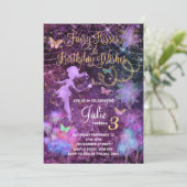 Fairy Kisses and Birthday Wives Invitation (Debout devant)