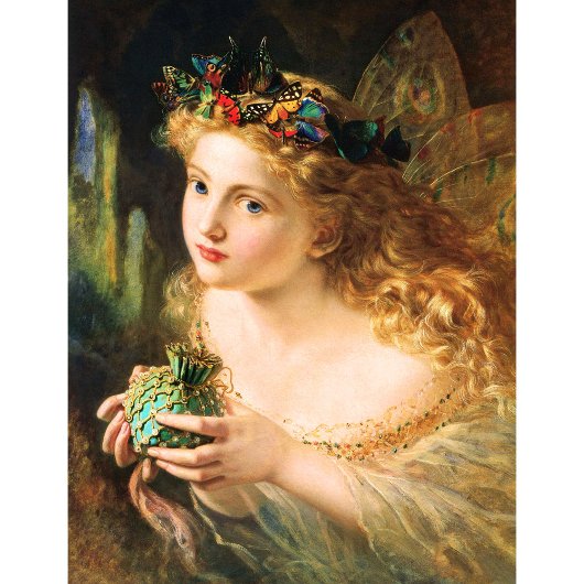 Fairy koningin van Sophie Gengembre Anderson CC121 Poster